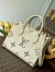 Louis Vuitton Onthego PM Bag In Bicolor Monogram Empreinte Leather M45654