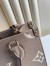 Louis Vuitton Onthego PM Bag In Bicolor Monogram Empreinte Leather M45779