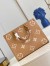 Louis Vuitton OnTheGo MM Bag In Bicolor Monogram Empreinte Leather M45982