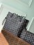 Louis Vuitton Neverfull MM Bag In Black Monogram Canvas M46137