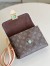 Louis Vuitton Locky BB Bag In Monogram Canvas with Shearling M46318