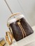 Louis Vuitton NeoNoe BB Bag In Monogram Canvas with Shearling M46319