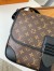 Louis Vuitton Archy Messenger MM Bag In Monogram Macassar Canvas M46328