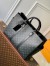 Louis Vuitton Sac Plat 24H Bag in Monogram Eclipse Canvas M46451
