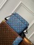 Louis Vuitton Trio Messenger Bag in Monogram-embossed Leather M46604