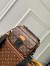 Louis Vuitton S-Lock Messenger Bag in Monogram Macassar Canvas M46688