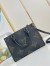 Louis Vuitton OnTheGo PM Bag in Leather with Studs M46733