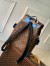 Louis Vuitton Christopher MM Backpack in Monogram Macassar Canvas M46813