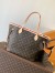 Louis Vuitton Neverfull MM Bag in Monogram Canvas M46987