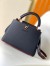 Louis Vuitton Capucines BB Bag in Navy Taurillon Leather M52693
