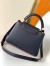 Louis Vuitton Capucines BB Bag in Navy Taurillon Leather M52693