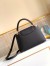 Louis Vuitton Capucines MM Bag with Metallic Monogram Flowers M54663