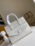Louis Vuitton Lockme Tote PM Bag In White Calfskin M55817