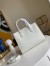 Louis Vuitton Lockme Tote PM Bag In White Calfskin M55817