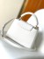 Louis Vuitton Capucines BB Bag in White Taurillon Leather M55832