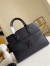 Louis Vuitton Lockme Tote PM Bag In Black Calfskin M55845