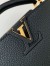 Louis Vuitton Capucines Mini Bag in Black Taurillon Leather M56071