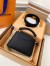 Louis Vuitton Capucines Mini Bag in Black Taurillon Leather M56071