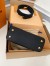 Louis Vuitton Capucines Mini Bag in Black Taurillon Leather M56071