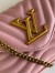 Louis Vuitton New Wave Multi-Pochette Bag In Pink Leather M56468