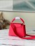 Louis Vuitton Capucines Mini Bag in Red Taurillon Leather M56845