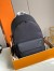 Louis Vuitton Backpack In Black LV Aerogram Leather M57079