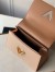 Louis Vuitton Twist One Handle Handbag In Greige Leather M57092