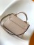 Louis Vuitton Twist One Handle PM Bag In Greige Leather M57214