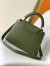 Louis Vuitton Capucines BB Bag in Green Taurillon Leather M57227