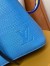Louis Vuitton Blue Epi Neonoe BB Bag With Jacquard Strap M57691