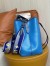 Louis Vuitton Blue Epi Neonoe BB Bag With Jacquard Strap M57691