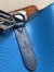Louis Vuitton Blue Epi Neonoe BB Bag With Jacquard Strap M57691