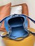 Louis Vuitton Blue Epi Neonoe BB Bag With Jacquard Strap M57691