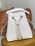 Louis Vuitton White Epi Neonoe BB Bag With Jacquard Strap M57693