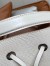 Louis Vuitton White Epi Neonoe BB Bag With Jacquard Strap M57693