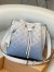 Louis Vuitton Muria Bag In Gradient Blue Mahina Leather M57853
