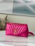Louis Vuitton LV New Wave Chain MM Bag In Rose Red Leather M58553