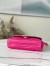 Louis Vuitton LV New Wave Chain MM Bag In Rose Red Leather M58553