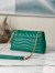Louis Vuitton LV New Wave Chain MM Bag In Green Leather M58664