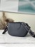 Louis Vuitton LV Pont 9 Soft MM Bag In Black Grained Leather M58967