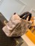 Louis Vuitton OnTheGo GM Bag In Beige Recycled Nylon M59007