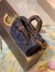 Louis Vuitton Speedy Bandouliere 25 Bag In Black Recycled Nylon M59008