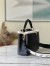 Louis Vuitton Capucines MM Bag in Taurillon Leather with Shearling M59073