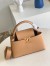 Louis Vuitton Capucines MM Bag In Arizona Taurillon Leather M59227