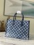 Louis Vuitton Onthego MM Bag In Monogram Denim M59608