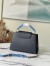 Louis Vuitton Capucines BB Bag in Black Taurillon Leather M59653