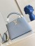 Louis Vuitton Capucines BB Bag in Blue Taurillon Leather M59868
