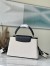 Louis Vuitton Capucines MM Bag in Canvas with Black Leather M59872