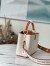 Louis Vuitton Capucines MM Bag in Canvas with Brown Leather M59969