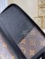 Louis Vuitton Zippy Vertical Wallet In Monogram Macassar Canvas M60109